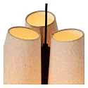 Lucide pendant luminaire GREGORY square E27 IP20, beige, black