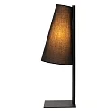 Lucide table lamp GREGORY square E27 IP20, black 