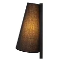 Lucide table lamp GREGORY square E27 IP20, black 