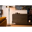 Lucide Stehlleuchte GIADA, Ø 45 cm, 2xE27, Gold matt, Messing