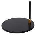 Lucide floor lamp PHILINE swivelling, rotatable, tiltable GU10 IP20, gold, black 