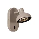 spot SENSAS square, swivelling, rotatable ES111 IP20, beige