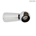 Lucide LED Bad Wandleuchte IPSOS 38° 5W 2700K 420lm IP54 CRI>80 DTW, chrom