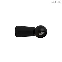 Lucide LED Bad  Wandleuchte IPSOS 38° 5W 2700K 420lm IP54 CRI>80 DTW, schwarz