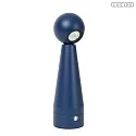 Lucide table lamp IPSOS IP20, blue dimmable