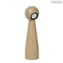 Lucide table lamp IPSOS IP20, taupe dimmable