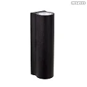 Lucide outdoor wall luminaire AKRA up / down IP54, black 