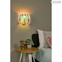 Lucide wall luminaire GLINSTAR E27 IP20, multicolour dimmable
