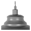Lucide pendant luminaire ISLA round E14 IP20, grey dimmable