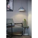 Lucide pendant luminaire ISLA round E14 IP20, grey dimmable
