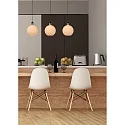 Lucide pendant luminaire JULIUS 3 flames E27 IP20, opal, black