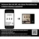 Lucide pendant luminaire JULIUS 3 flames E27 IP20, smoky colour, black