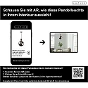 pendant luminaire JULIUS round E27 IP20, gold matt, brass, opal