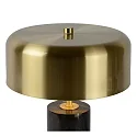 Lucide table lamp MIRASOL 3 flames G9 IP20, gold matt, brass, black dimmable