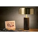 Lucide table lamp MIRASOL 3 flames G9 IP20, gold matt, brass, black dimmable