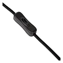 Lucide table lamp CORDULLE square E27 IP20, black 
