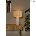 Lucide table lamp VISO E27 IP20, beige, white 