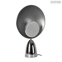 Lucide table lamp CASTAMAR IP20, chrome 