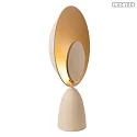 Lucide table lamp CASTAMAR IP20, taupe 