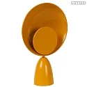 Lucide table lamp CASTAMAR IP20, ochre yellow 