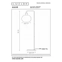 floor lamp JULIUS round E27 IP20, opal, black 
