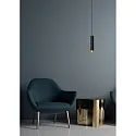 Lucide pendant luminaire FLORIS cylindrical GU10 IP20, gold matt, brass, black
