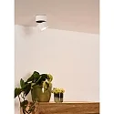 Lucide LED Deckenstrahler YUMIKO, Ø 7,8 cm, 1x8W, 2700K, dimmbar, weiß