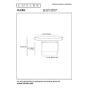 Lucide Deckenstrahler FLORIS, Ø 10 cm, 1xGU10, schwarz
