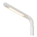 Lucide table lamp GILLY LED swivelling, tiltable IP20, white dimmable