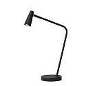 battery floor lamp STIRLING IP20, black dimmable
