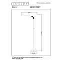 Lucide LED Akku Stehleuchte mit Leselampe GILLY, 1x3W, 2700K, dimmbar, weiß