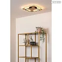 Lucide LED Deckenleuchte ANDREAS 40,5 x 40,5 cm 120° 30W 2700K IP20 CRI>80 messing