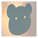 Lucide wall luminaire CHARLIE with plug, with touch dimmer IP20, blue dimmable