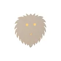 LED Kinderzimmer-Wandleuchte CHARLIE, 7W 2700K, indirekt, mit Touch-Dimmer + 150cm Steckerkabel, beige / Monster