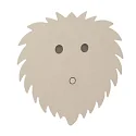 Lucide wall luminaire CHARLIE with plug, with touch dimmer IP20, beige dimmable