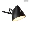 Lucide LED Wandleuchte MILNE 2-flammig 120° 2x 6W 2700K IP20 CRI>80 Touch-Dim schwarz