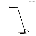 LED Tischleuchte LAVALE 120° 3W 2700K IP20 CRI>80 drehbar,schwenkbar dimmbar, schwarz