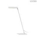 Lucide LED Tischleuchte LAVALE 120° 3W 2700K IP20 CRI>80 drehbar,schwenkbar dimmbar, weiß