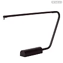 Lucide LED Design-Schreibtisch-Leuchte MADISON DTW, IP20, 6.5W 2600K/2800K 300lm 120°, CRi>90, 2x drehbar, dim-to-warm, schwarz