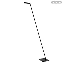 Lucide LED Stehleuchte LAVALE 120° 3W 2700K IP20 CRI>80 drehbar,schwenkbar dimmbar, schwarz