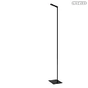 Lucide LED Stehleuchte LAVALE 120° 3W 2700K IP20 CRI>80 drehbar,schwenkbar dimmbar, schwarz