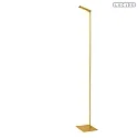 Lucide floor lamp LAVALE swivelling, rotatable IP20, ochre yellow dimmable