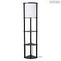 Lucide floor lamp MENNO E27 IP20, beige, black 