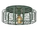 Lucide ceiling luminaire MELOPEE round E27 IP20, turquoise