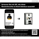 Deckenleuchte BINK, Ø 24,5 cm, 1xE27, schwarz