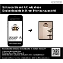 Lucide Deckenleuchte JUDI, Ø 30,5 cm, 1xE27, Rauchfarbe