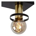 Lucide Deckenleuchte ANAKA, 3xE27, eckig, schwarz