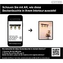 Lucide Deckenleuchte ANAKA, 3xE27, eckig, schwarz