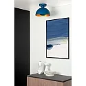 Lucide Deckenleuchte SIEMON, Ø 25 cm, 1xE27, blau