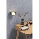 Lucide wall luminaire BENNI G9 IP20, green, opal